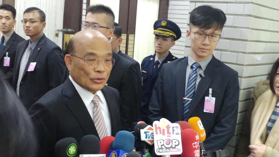 蘇揆引英史論兩岸和平協議 歷史昭昭明顯勿重蹈覆轍