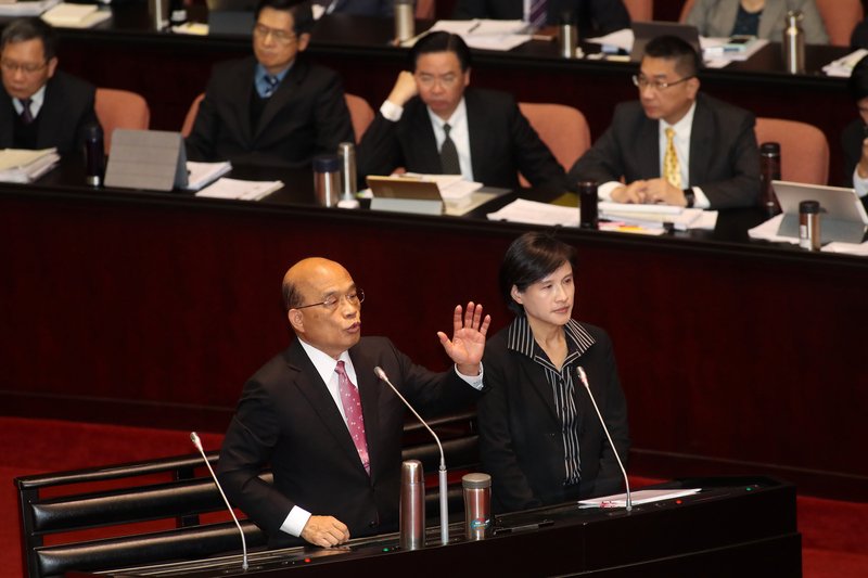 轉型正義 蘇揆：不贊成拆中正紀念堂 應寬容看待