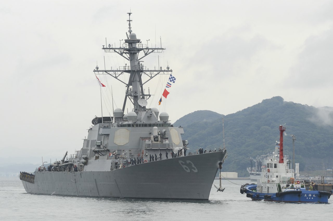 美艦再次穿越台海 維護印太地區自由暢通
