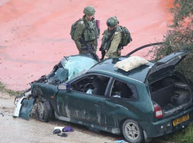 巴人飛車衝撞以軍隊 2暴徒遭擊斃