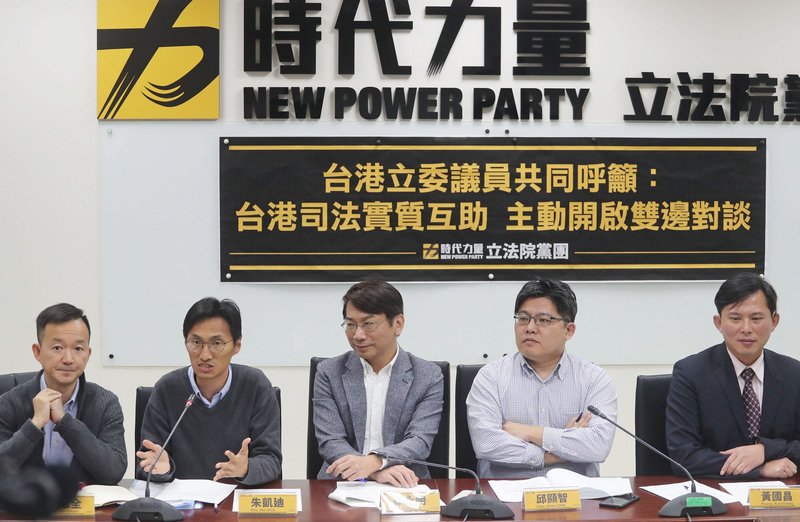 港泛民議員拜會立委 反對修訂逃犯條例 籲台港儘速溝通