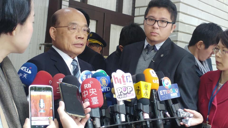 反制中國一國兩制台灣方案是恐共牌？ 蘇揆：完全不是