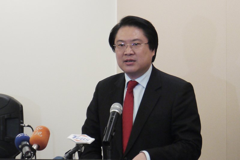 林右昌：支持蔡總統連任 毋庸置疑