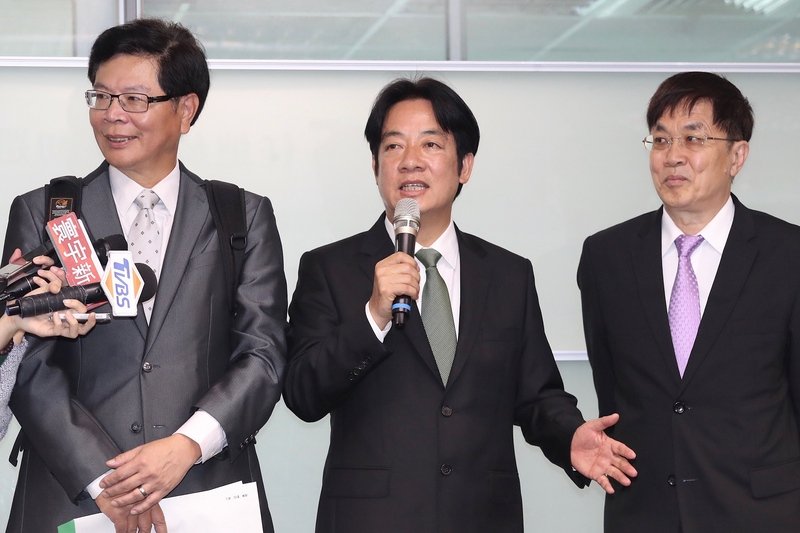 賴清德參選2020&nbsp; 外媒關注