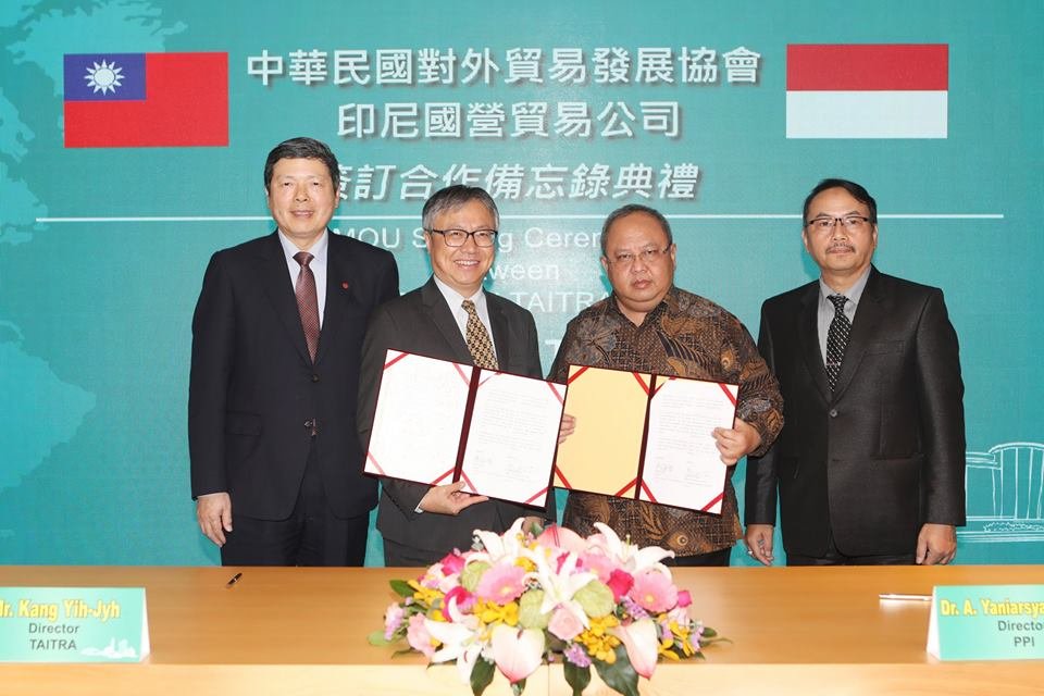 貿協與印尼國營貿易公司合作 衝刺外銷