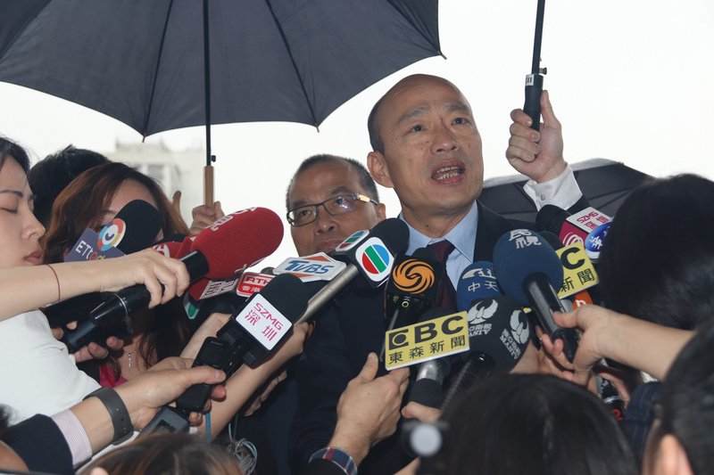 中聯辦會面遭批 韓國瑜：酸言酸語非常無聊