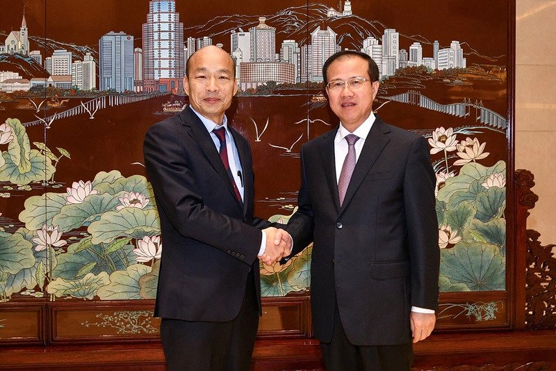 韓國瑜會澳門中聯辦主任 盼高雄澳門加強產業合作