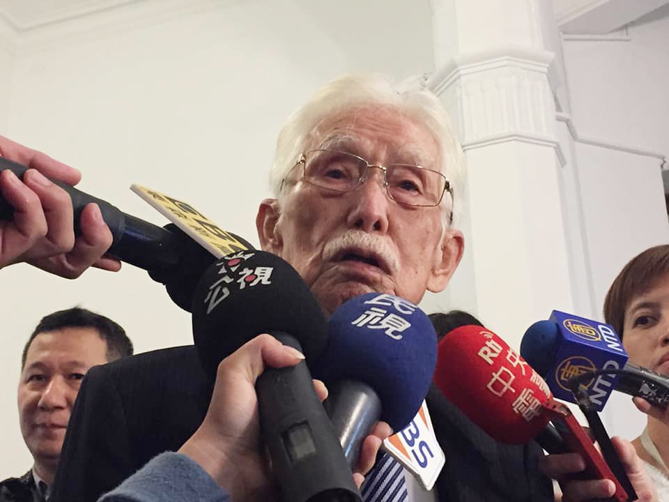 民進黨總統初選 辜寬敏：蔡賴配一點意思也沒有