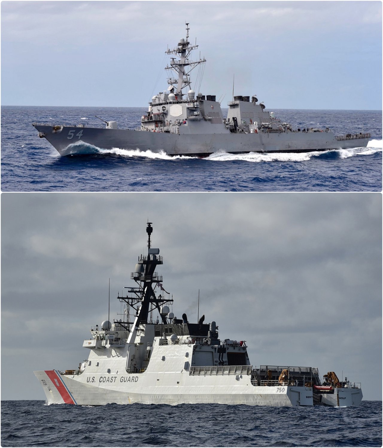 美軍艦24日航經台灣海峽 國防部：全程掌握