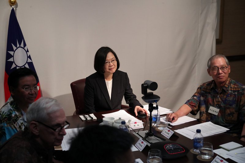 總統：中國企圖改變現狀 台灣需強化自衛能力