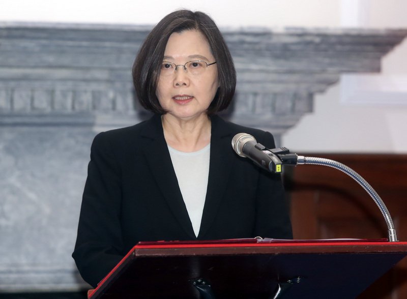抗議共軍機越海峽中線 蔡總統提醒北京當局「3不要」