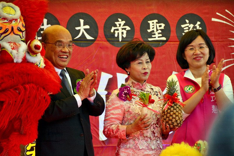 談蔡賴配 蘇貞昌：盼兩位競爭者合作 成最大力量