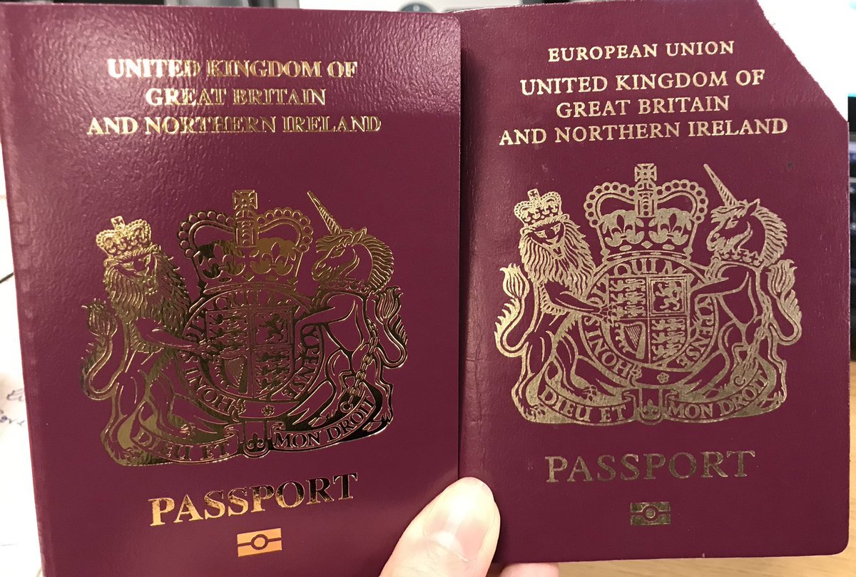 英國新版護照移除歐盟字樣 民眾大吃一驚