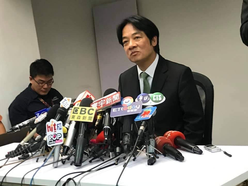 賴清德：參選盼對美中台關係注入和平動能