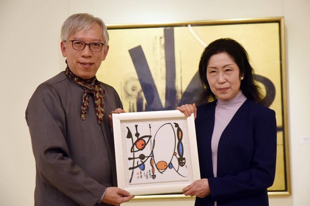 師從張大千、溥心畬 日藝術家伊藤紫虹在台辦個展