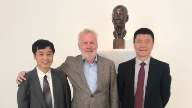 劉曉波雕像揭幕典禮  布拉格舉行