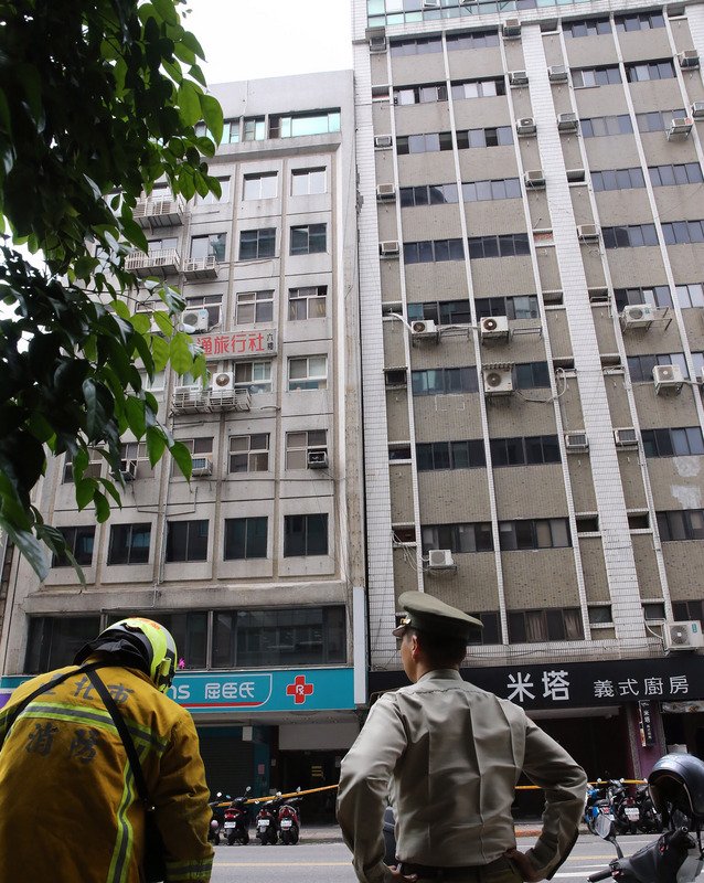 地震致北市2建物傾斜 鑑定無立即危險
