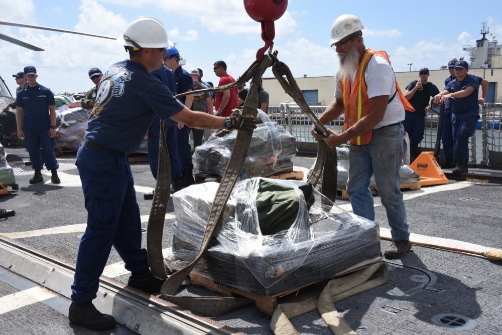 美在公海查獲8公噸毒品 價值超過19億元