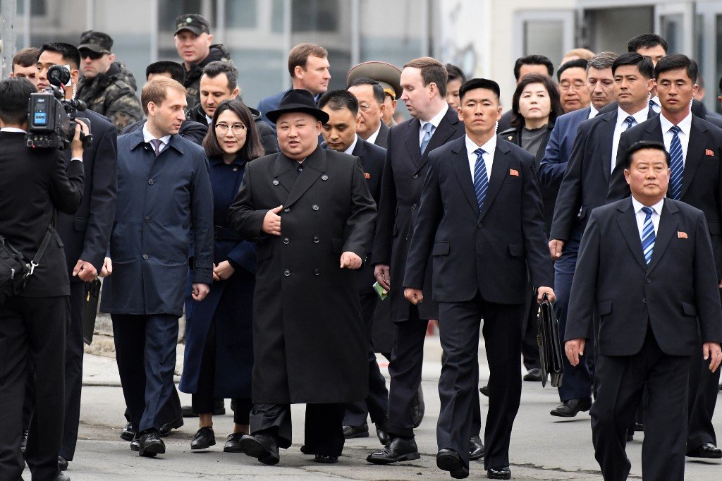 金正恩抵海參崴 展開訪俄行程