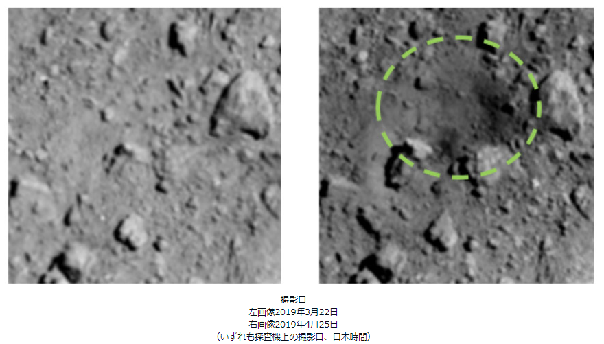 日隼鳥2號創舉 成功在小行星製造撞擊坑