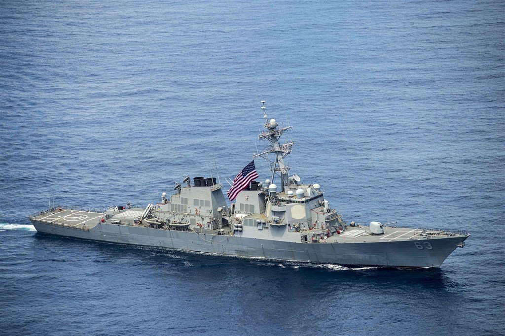 吉里巴斯與我斷交 美艦再通過台海
