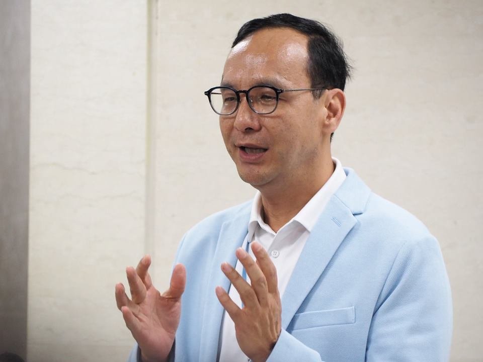朱立倫：提「韓朱配」會造成韓國瑜困擾