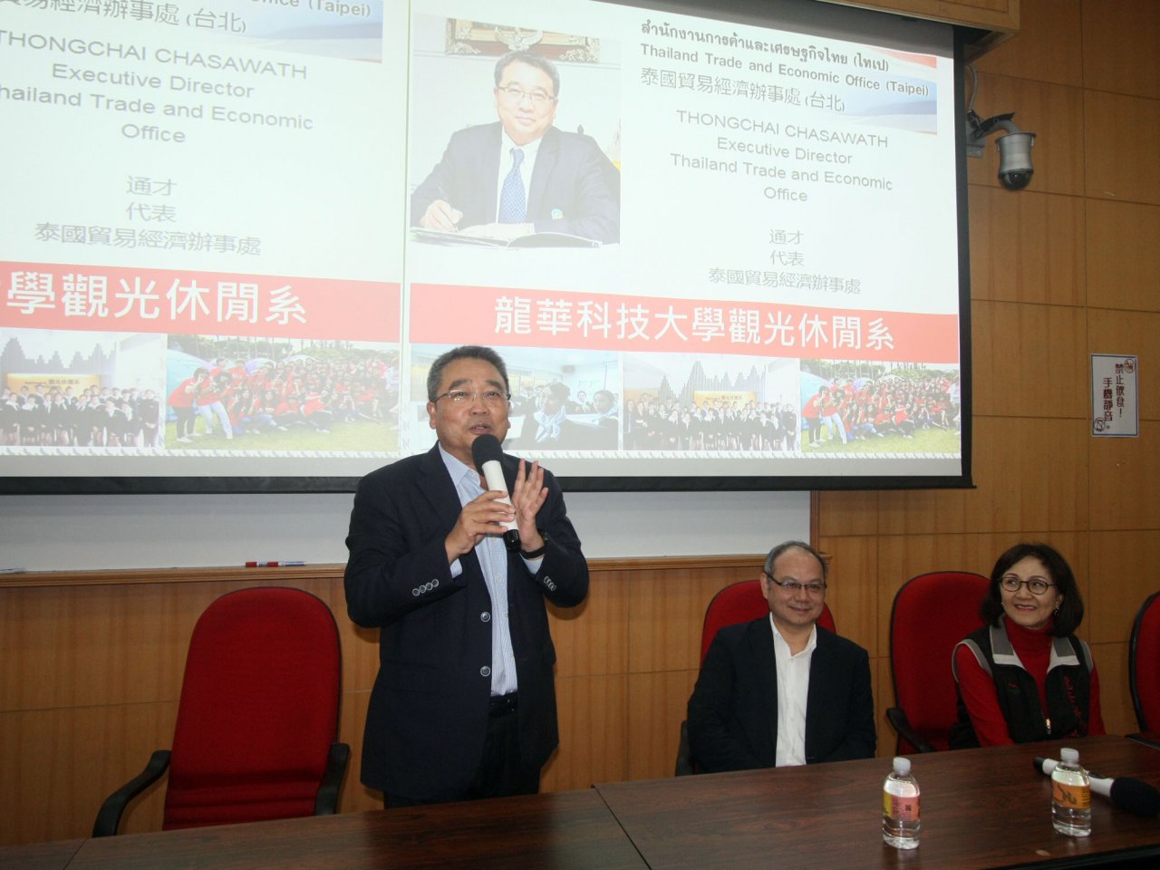 泰國駐台代表校園開講 吸引台生南向觀光