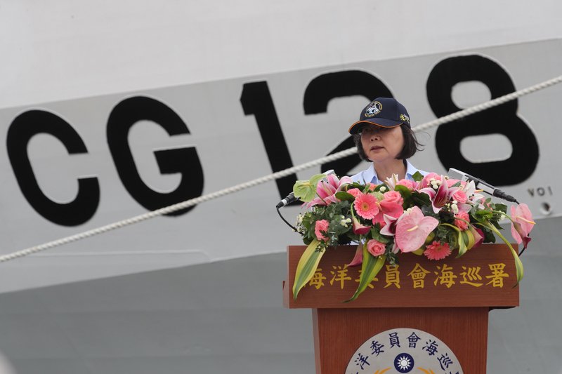 防中共奪台北港  總統主持金華十號演習