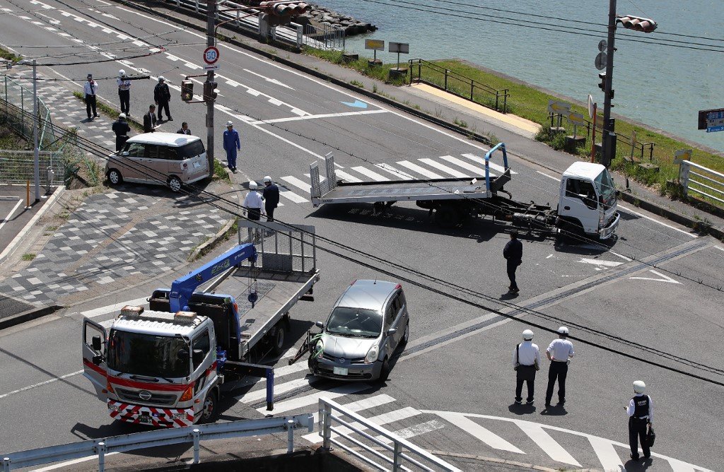 日本重大意外 疑2車車禍波及路旁幼童釀2死