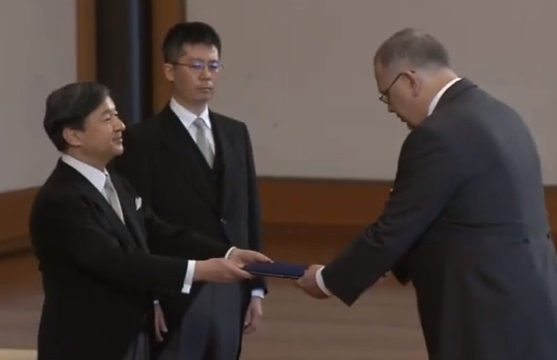 日皇德仁出席呈遞到任國書儀式 即位後首次