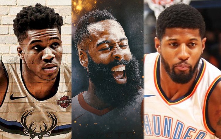 NBA年度MVP入圍名單 字母哥、喬治與哈登