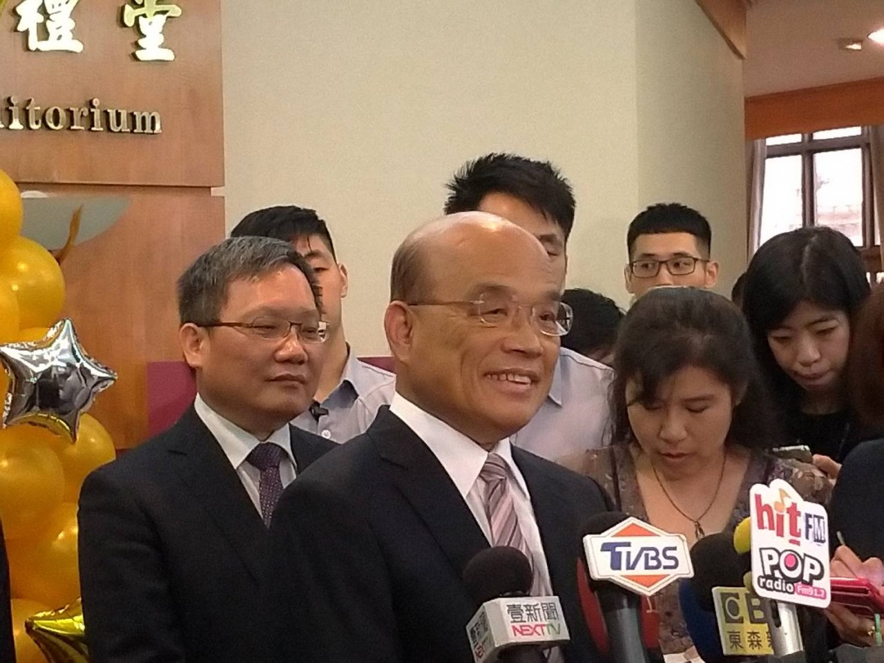 回應7缺 蘇貞昌：郭台銘應多投資自己的國家