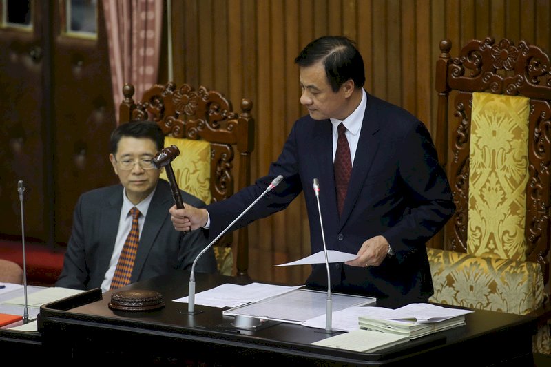 立院三讀監察法 彈劾投票應記名