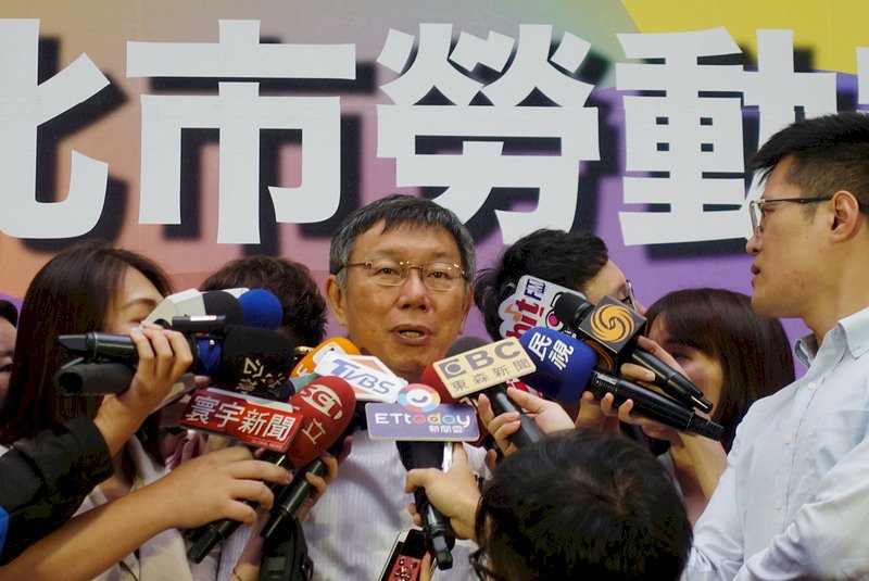 建議對岸逐步走向民主 柯文哲：可參考蔣經國經驗