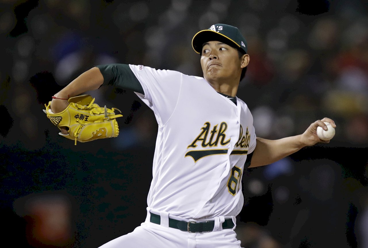 MLB台灣投手首度對決大谷翔平 王維中滑球被敲安