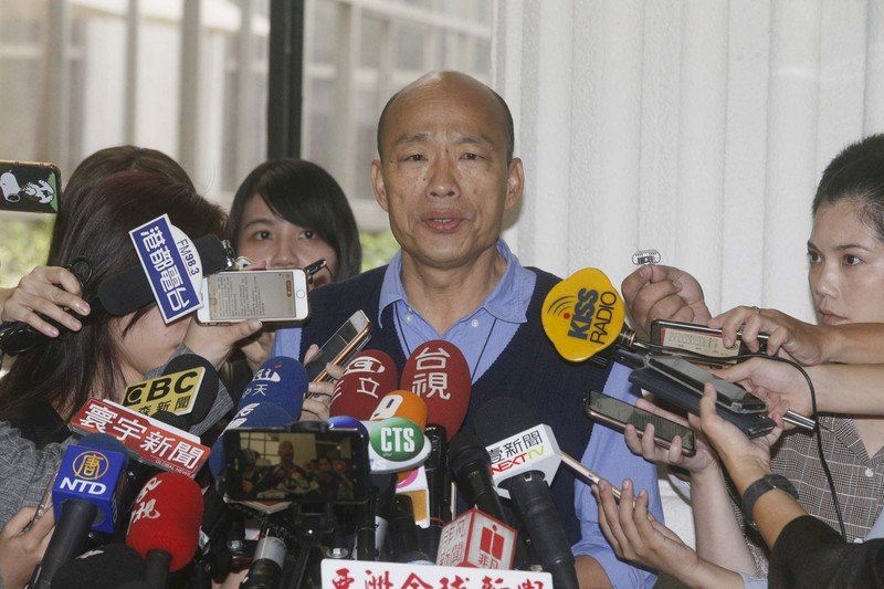 韓國瑜凱道造勢活動 400警維安交管