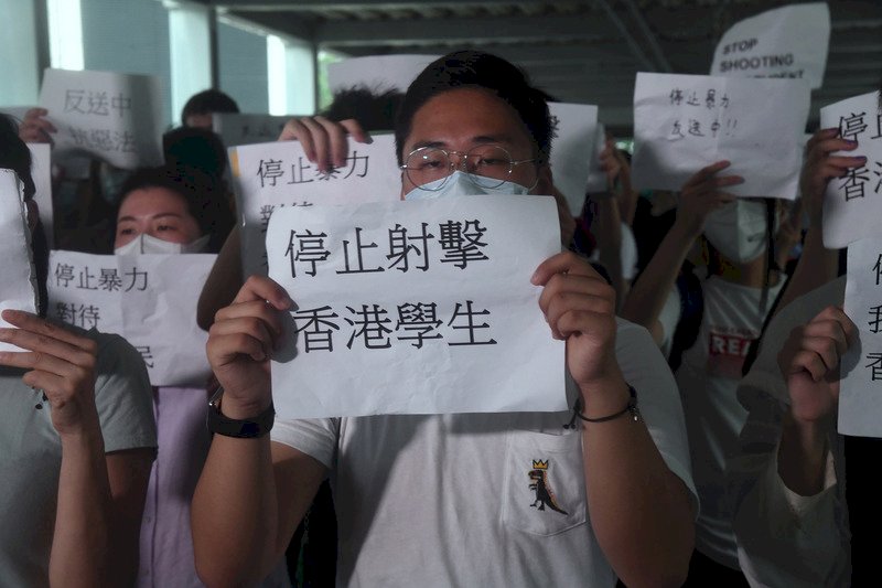 全教總力挺反送中 請求國際教育組織聲援