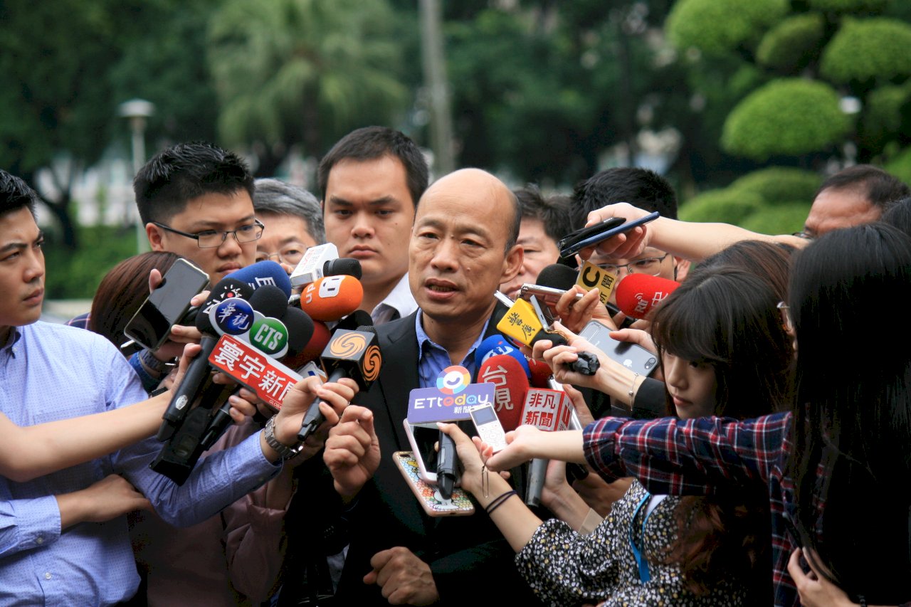 韓國瑜：政府拒陳同佳投案 令全台灣人憤怒