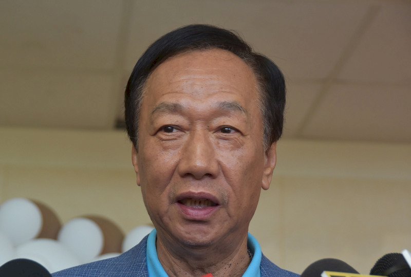 郭台銘：不會參加623遊行 但支持台灣拒絕中奸媒體