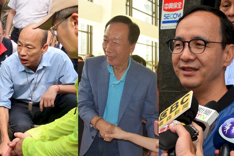 拚國民黨總統初選勝出 韓造勢郭下鄉朱提政策