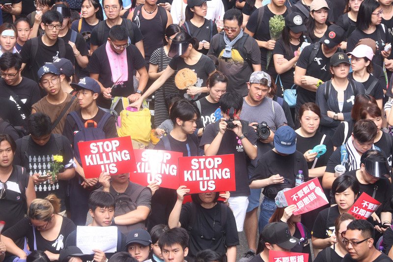 再逾百萬港人反送中 &nbsp;陸委會致上最高敬意