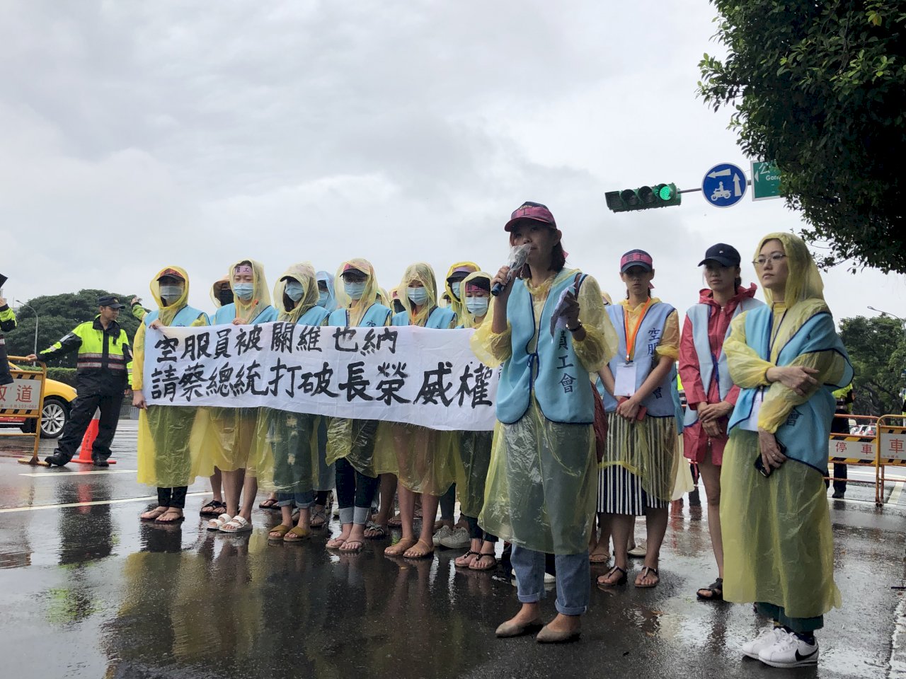 罷工第5天 空服工會打親情牌並向總統陳情