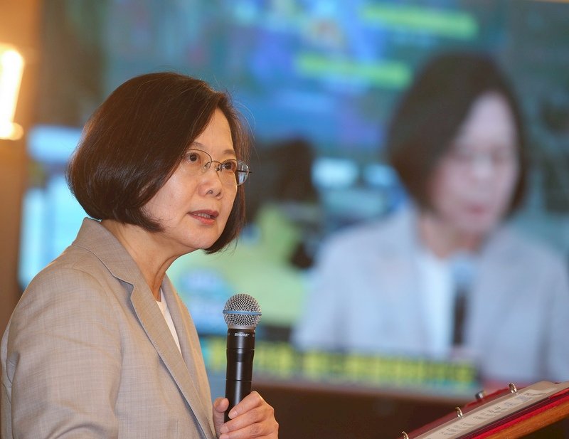 見證福衛七號發射 總統：台灣太空科技里程碑