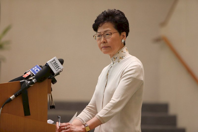 林鄭月娥承認修例失敗 中國封鎖新聞