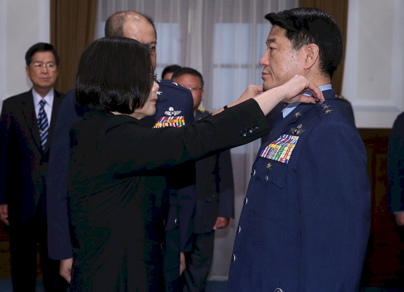 總統勉新任高階將領 帶領國軍成為現代專業優質軍隊
