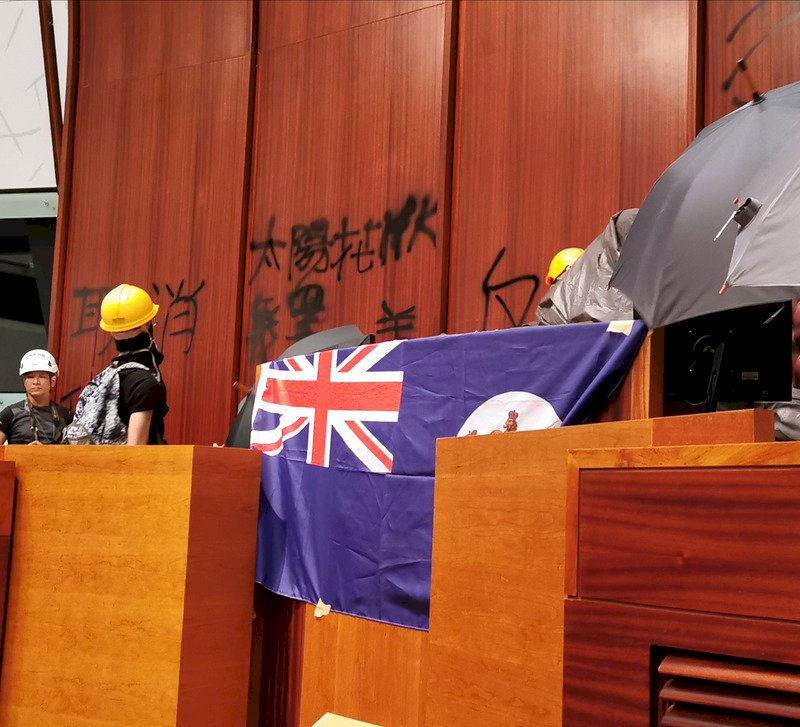 香港太陽花引發中英論戰 一次看懂