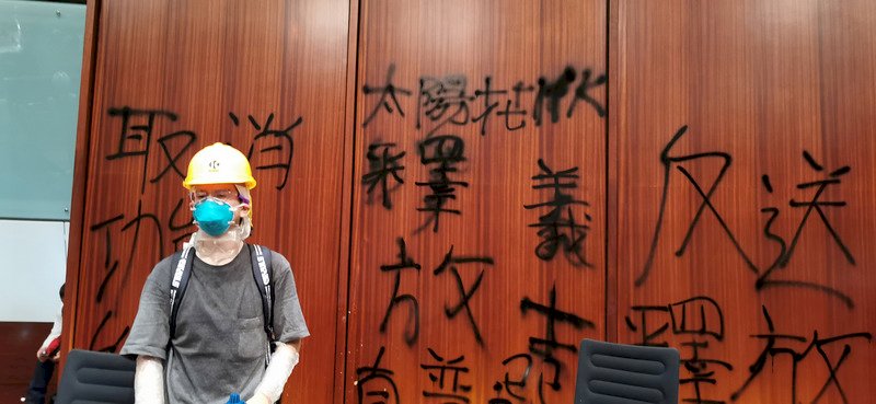 香港太陽花 府籲港府誠意回應人民訴求