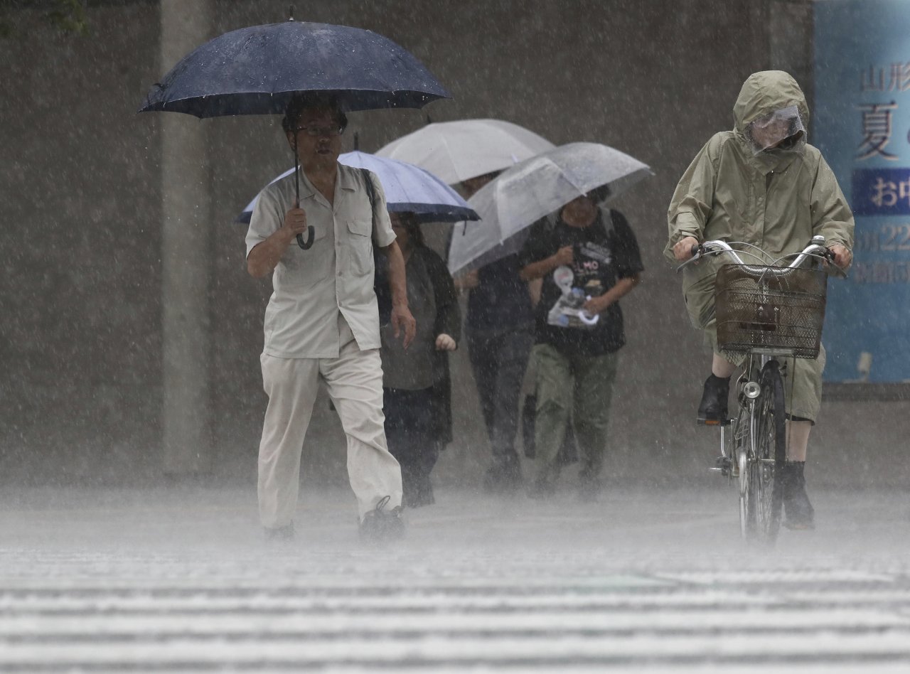 日本九州大雨恐釀災 佐世保撤離10萬戶