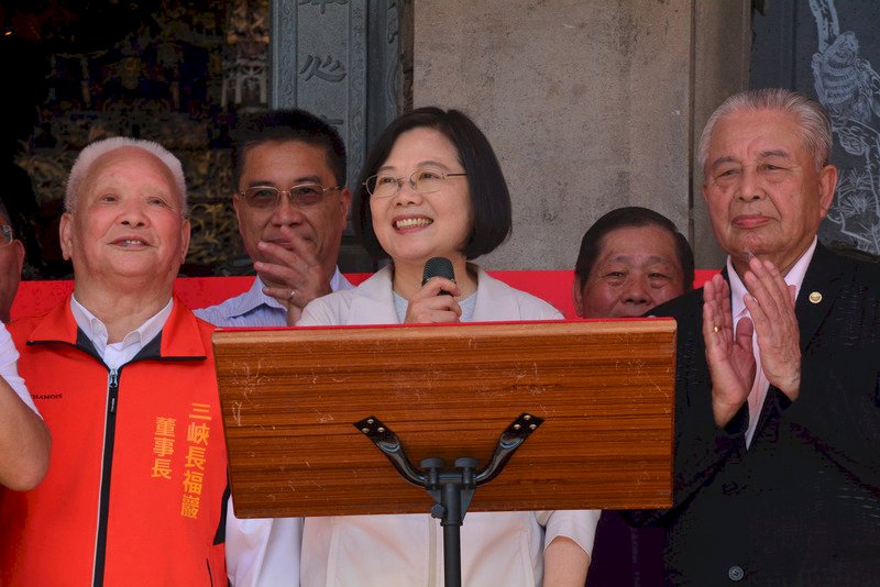 總統：2016點亮台灣 2020守護台灣
