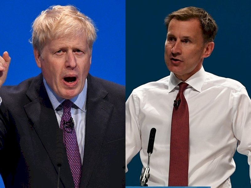 英國首相之爭 韓特重批強生的脫歐「盲目樂觀」